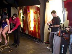 Behind The Scenes Look At Club Sandy Shooting