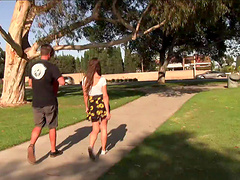 Long-haired hottie Bridget Bond is about to have her cunt boinked