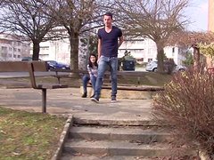 Brunette teen gets seduced then fucked by her tutor