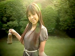 Handsome Asian model Rina Ito sucks and gets fucked from behind