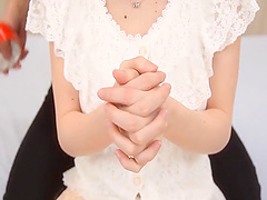 Smooth fucking on the bed with big natural boobs Aimi Yoshikawa