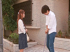 Erotic late night fucking with handsome Japanese babe Emiri Okazaki