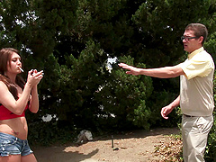 Nerdy classmate gets to bang the cute chick hardcore