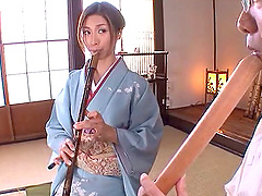 Akari Asahina is more than eager to try a delicious stiff cock