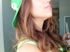 Raunchy babes have their cunts drilled really hard in an orgy