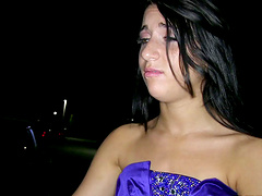 Delicious stunner has her wet snatch rammed by a long dick