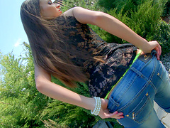 Anita is quite ready to finally experience the double penetration