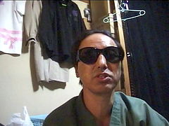 Dirty girl tied up and fucked on the stage in front of people