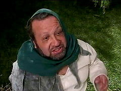 Trimmed pussy blonde pornstar Avy Scott gets fucked in a parody