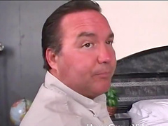 Big natural boobs girl in bed to get fingered by strangers