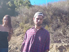 Officer fucks the hot girl outdoors after arresting her BF