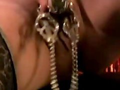 Clamps and Other Naughty Stuff with Anastasia Pierce in Solo BDSM