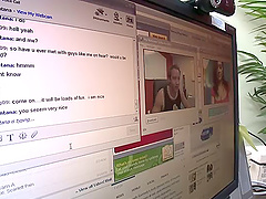 Babe invites her webcam chat buddy over to fuck her