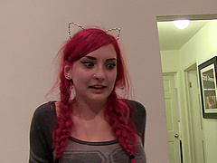 Punks with pink hair take us behind the scenes of a porn