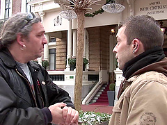 Sexy blonde prostitute from Amsterdam fucking a horny guy