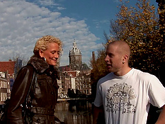 Laura feels really horny today so she allows Steve to poke her hard