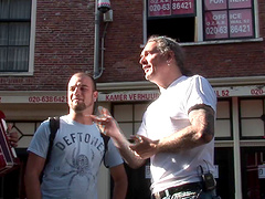 Nice guy pays for another dude to bang a hooked in Amsterdam