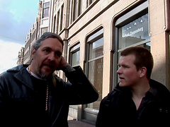 Hooker in a lingerie set sucks his dick and rides him