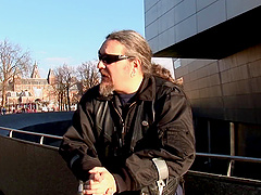 Two stunning chicks are completely ready for the guy's stiff cock