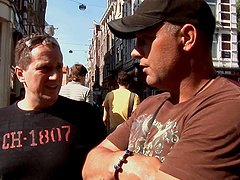 Horny sex tourist bangs a black prostitute in sexy lingerie