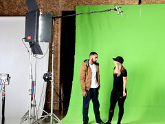 Tight chick in a baseball cap boned by hard black dick