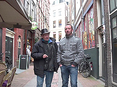 Hooker from Amsterdam knows how to make her customer very happy