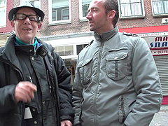 Hooker from Amsterdam knows how to make her customer very happy