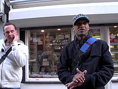 The ultimate treat when a guy pays for another dude to nail a whore