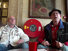 Older guy picks up the tab for this guy's sexy hooker