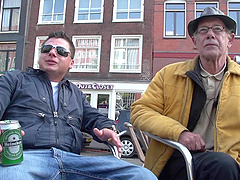 Blonde hooker loves trying new positions with her clients