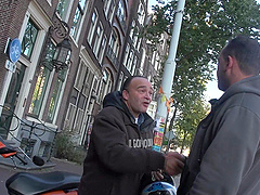 Hooker in very sexy lingerie taking it from behind