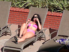 Nadia Ali feasts on a boner before great sex session