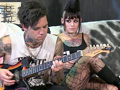 Hot behind the scenes moments with Joanna Angel and Vera Drake