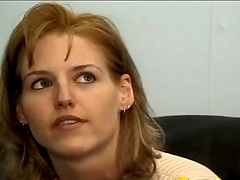 Chick with the beautiful hair goes totally naked to have rough sex