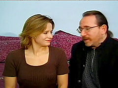 Kelly Dean goes wild and lets the nerdy guy penetrate her cunny