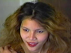 Bubbly Asian babe giving a steamy handjob then bends over for a doggy style fuck