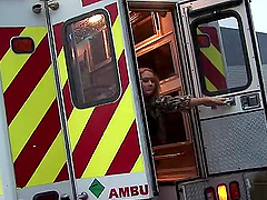 Rita Faltoyano and Trina Michaels attack a fellow for a great shag