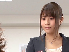 Hardcore fucking in the office with sexy Japanese Ai Nikaidou