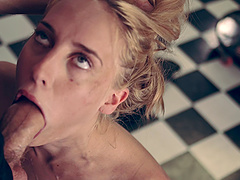 Cadence gets a boxing lesson then takes off the gloves and fucks