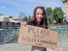 Dreamy chick goes naked and ready for the vaginal penetration