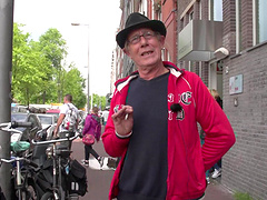 Tight chick gets paid to get laid by the old guy