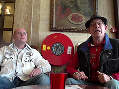 Lean blonde pornstar babe has hot sex in black stockings