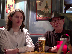 Curvy hooker in a corset fucks a guy and films it all