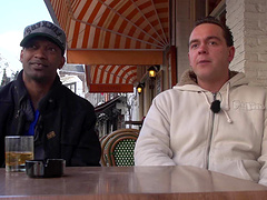 Black guy pays his first visit to a hooker and fucks her hard