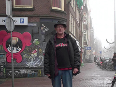 Black hooker gets paid to make his white dick cum