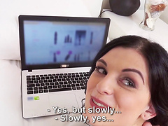 An afternoon anal fucking with his sexy girlfriend