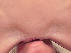 College girl kissing this curvy old lady and eating her pussy