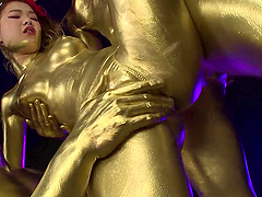 Heard of "golden sex"? well, here is a threesome version of the trendy sex