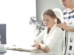 Glamorous girl with the soft and smooth body shagged like never before