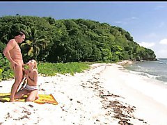 A Trip To The Beach with Blonde Yasmine Gold Has Lots Of Hardcore Action